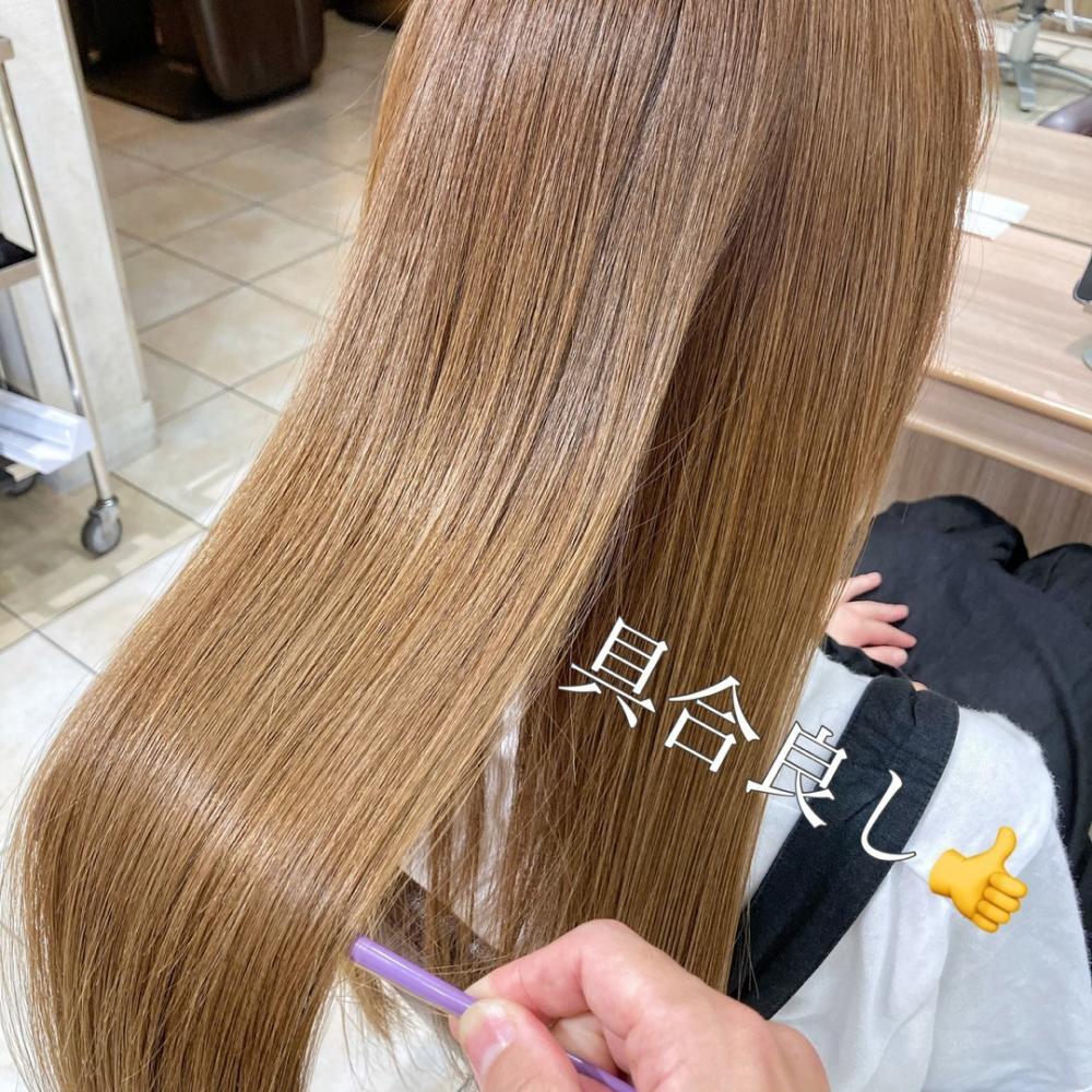 【艶髪】髪質改善縮毛矯正